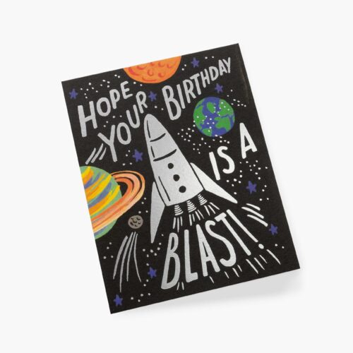 Alternative view of Birthday Blast Birthday Card - Single Card