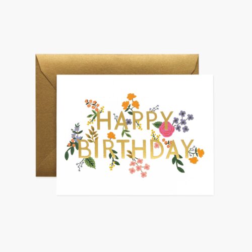 Wildwood Birthday Card - Single Card