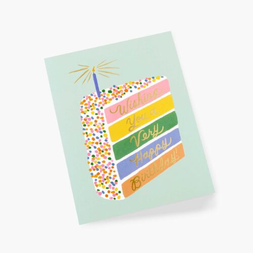 Alternative view of Cake Slice Birthday Card - Single Card