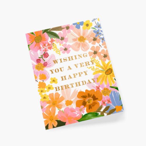 Alternative view of Marguerite Birthday Card - Single Card