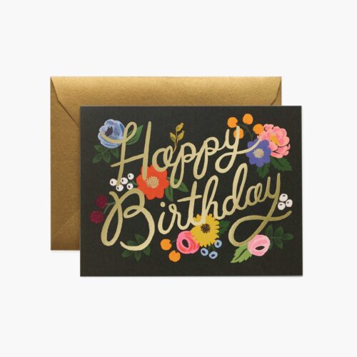 Vintage Blossoms Birthday Cards - Boxed Set