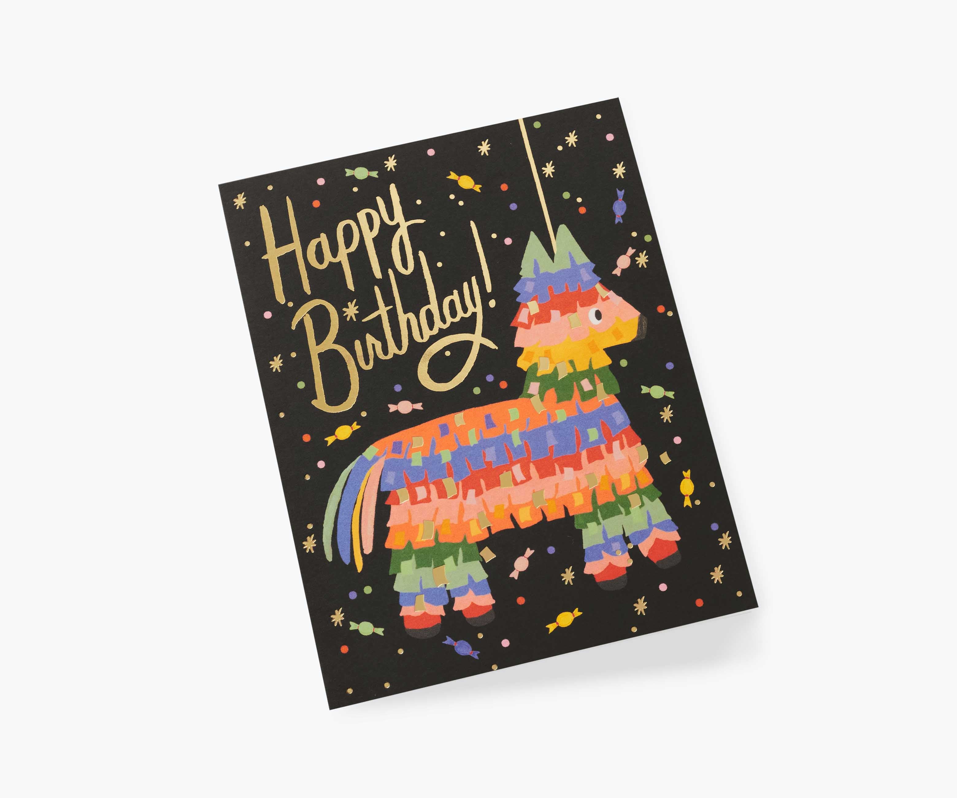 Pinata Birthday Card - Single Card - Image 2