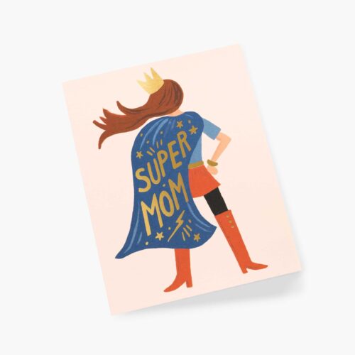 Alternative view of Super Mom Mother's Day Card - Single Card