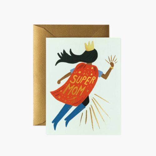 Soaring Super Mom Mother's Day Card - Single Card