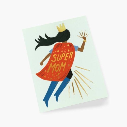 Alternative view of Soaring Super Mom Mother's Day Card - Single Card