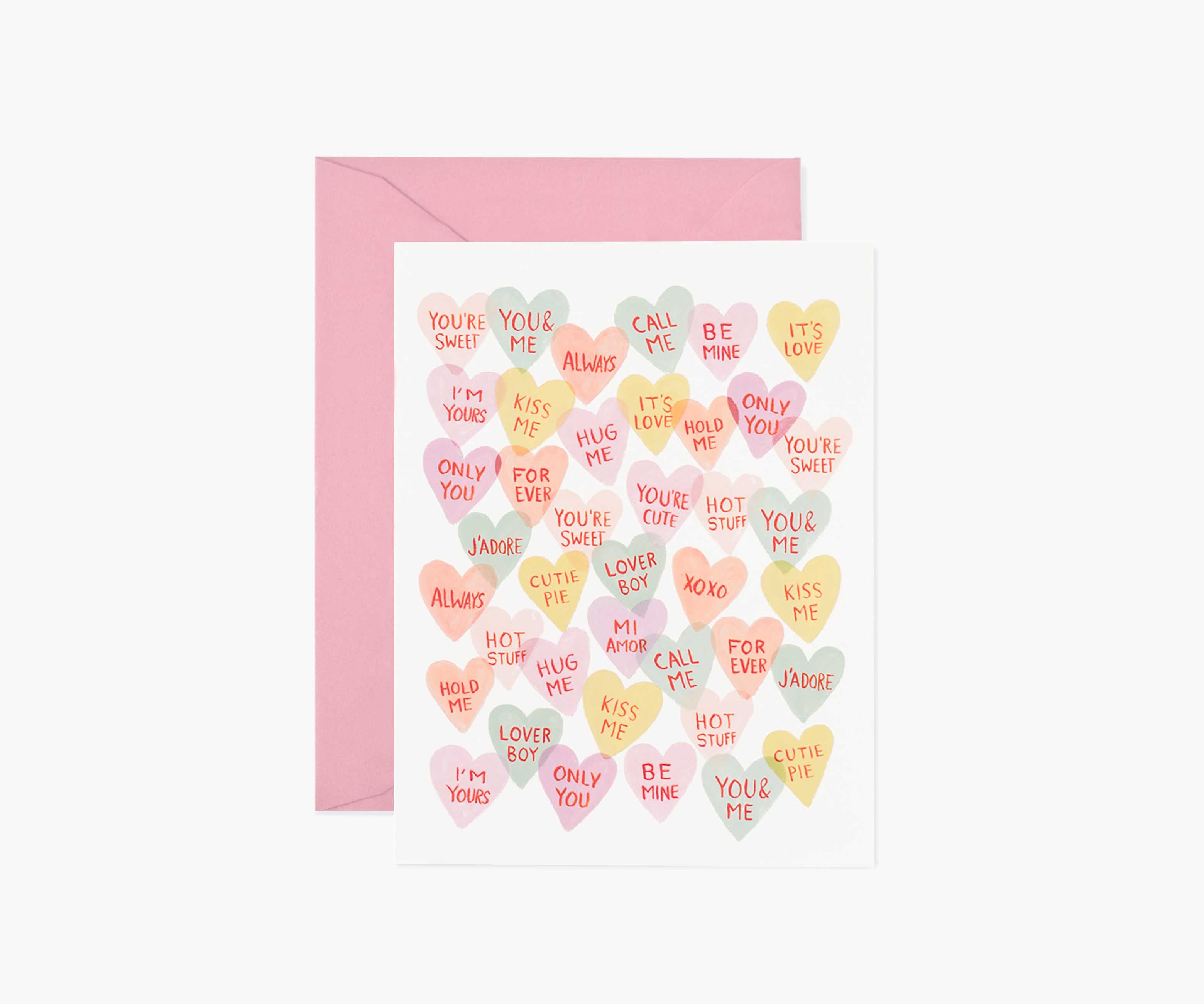 Valentine Sweetheart Valentine's Day Card - Single Card