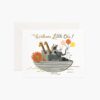Noah's Ark Baby Card - Single Card