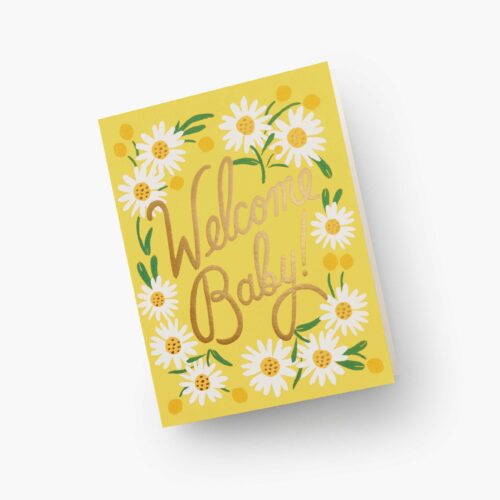 Alternative view of Daisy Baby Card - Single Card