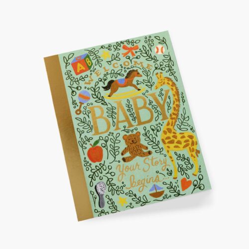 Alternative view of Storybook Baby Card - Single Card