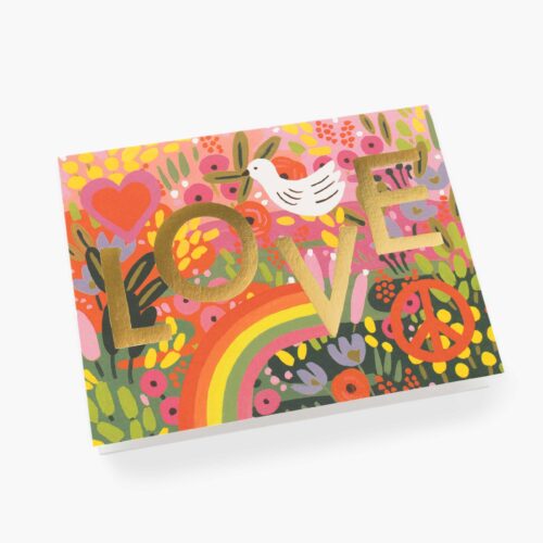 Alternative view of All You Need Is Love Love & Friendship Card - Single Card
