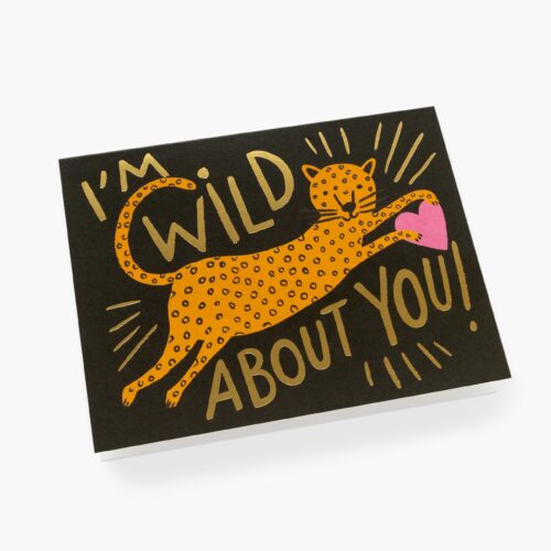 Alternative view of Wild About You Love & Friendship Card - Single Card