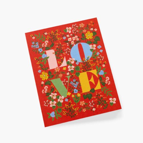 Alternative view of Mayfair Love Love & Friendship Card - Single Card