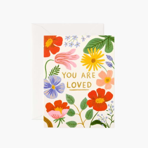 You Are Loved Love & Friendship Card - Single Card