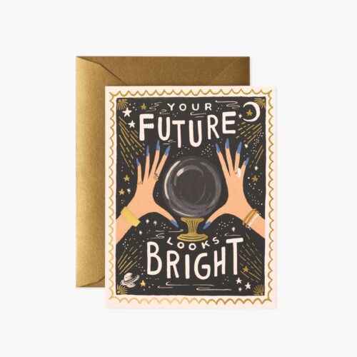 Your Future Looks Bright Encouragement Card - Single Card