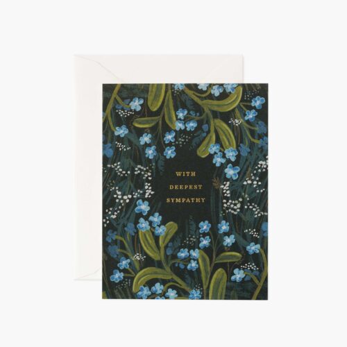 Sympathy Bouquet Sympathy Card - Single Card
