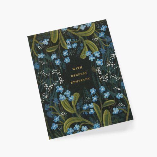 Alternative view of Sympathy Bouquet Sympathy Card - Single Card