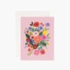 Garden Party Rose Everyday Card - Single Card