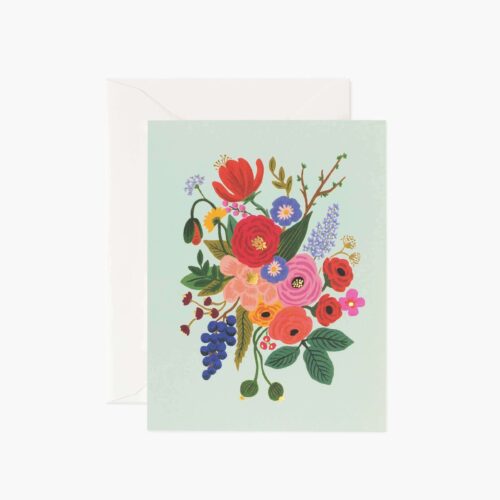 Garden Party Mint Everyday Card - Single Card