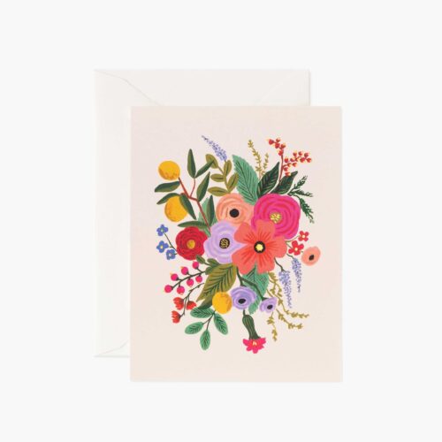 Garden Party Blush Everyday Card - Single Card