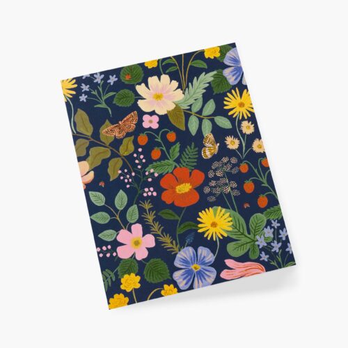 Alternative view of Strawberry Fields Navy Everyday Card - Single Card