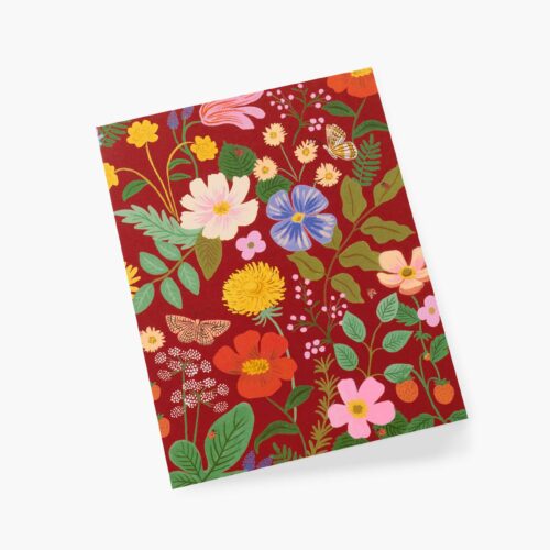 Alternative view of Strawberry Fields Red Everyday Card - Single Card