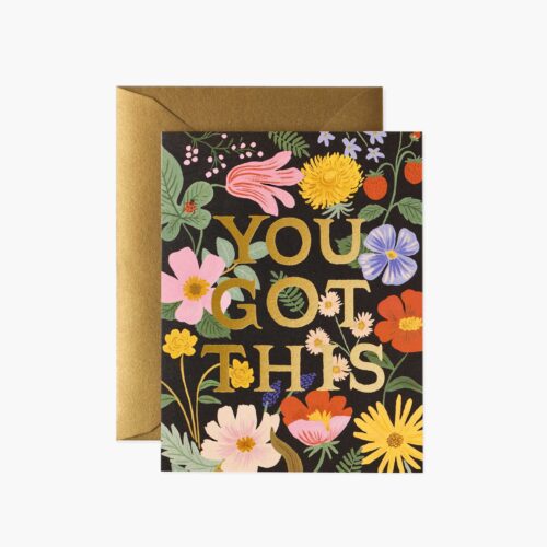 You Got This Strawberry Fields Encouragement Card - Single Card