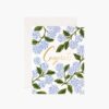 Hydrangea Congrats Card - Single Card