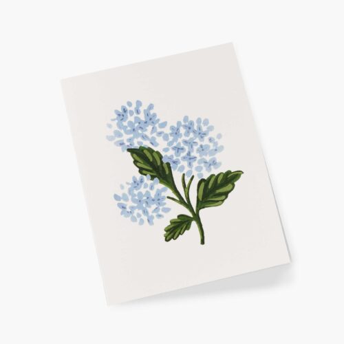 Alternative view of Hydrangea Bloom Everyday Card - Single Card