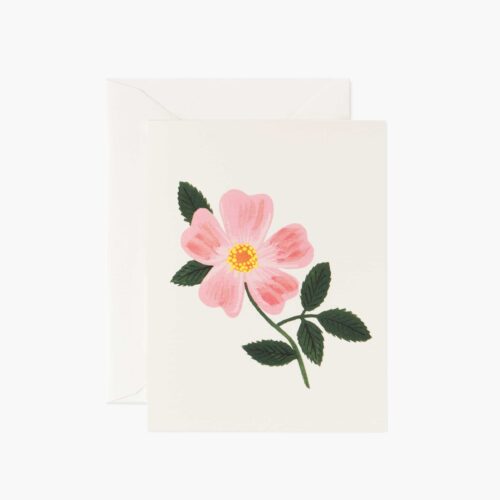 Wild Prairie Rose Everyday Card - Single Card