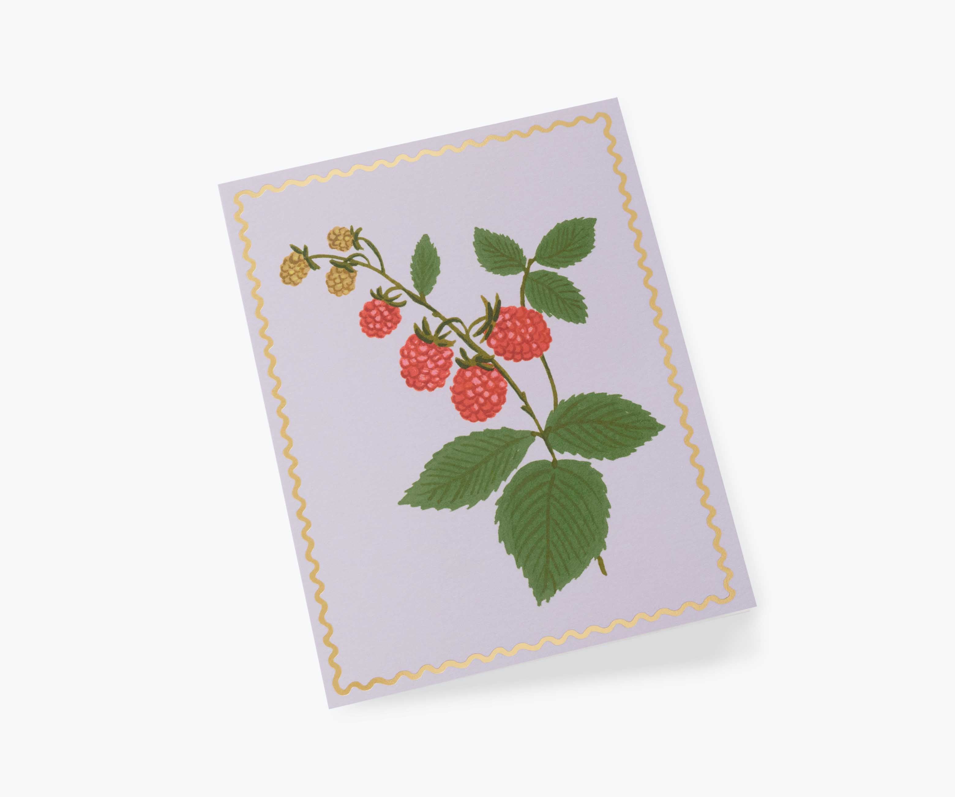 Raspberry Everyday Card - Single Card - Image 2