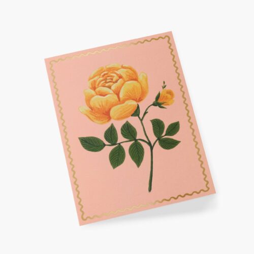 Alternative view of Yellow Rose Everyday Card - Single Card