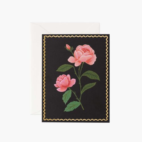 Pink Rose Everyday Card - Single Card