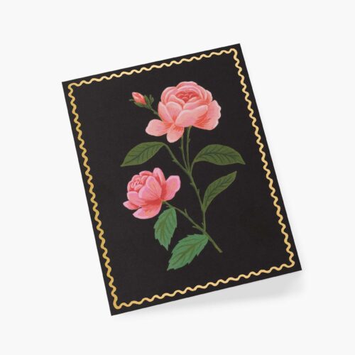 Alternative view of Pink Rose Everyday Card - Single Card