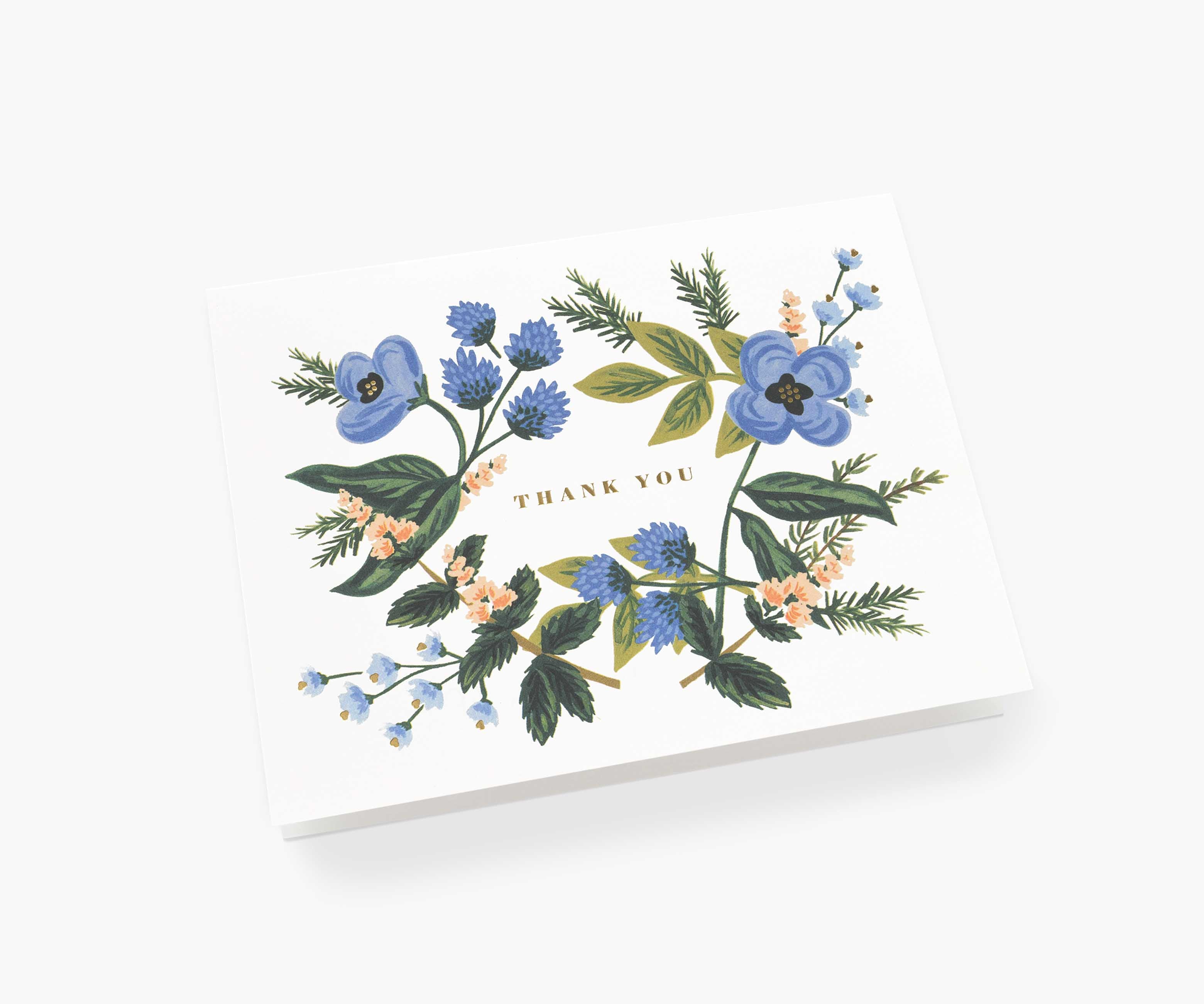 Thank You Bouquet Thank You Card - Single Card - Image 2