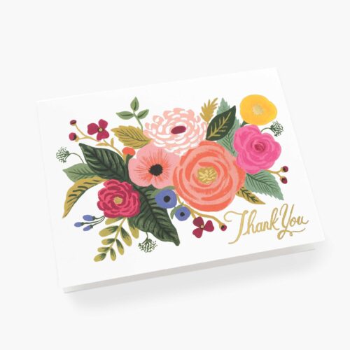 Alternative view of Juliet Rose Thank You Cards - Boxed Set