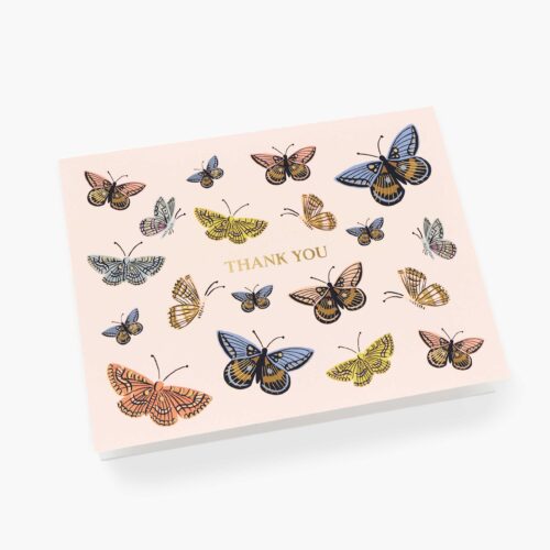 Alternative view of Monarch Thank You Card - Single Card