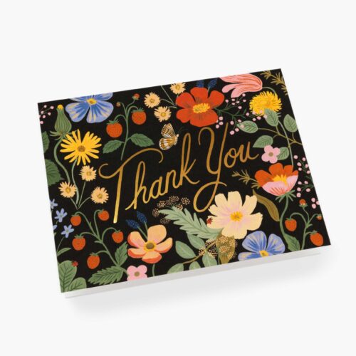 Alternative view of Strawberry Fields Thank You Cards - Boxed Set