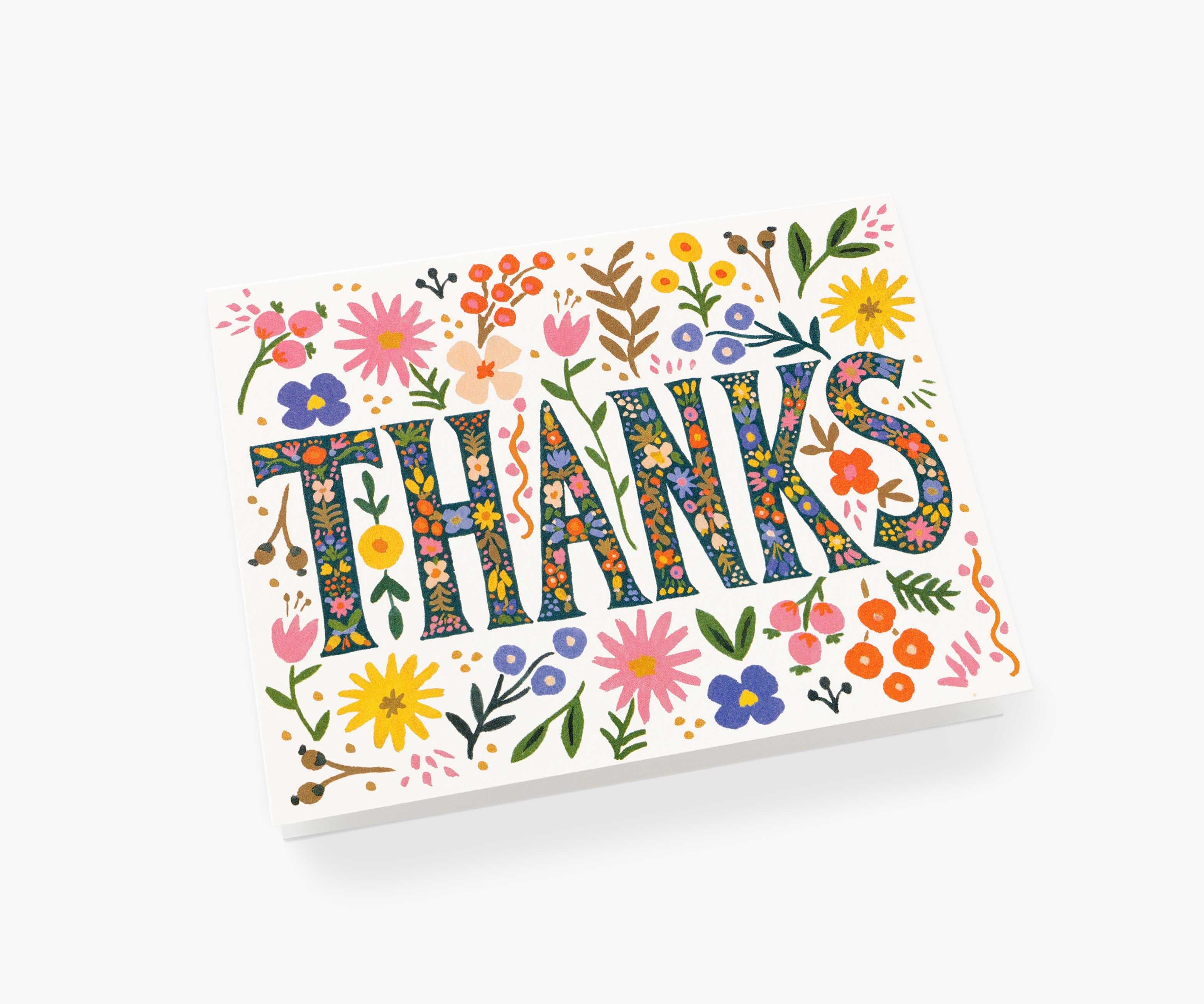 Floral Thanks Thank You Cards - Boxed Set - Image 2