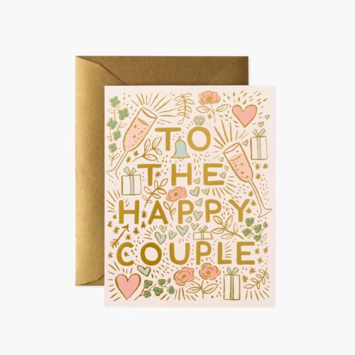 To the Happy Couple Wedding Card - Single Card