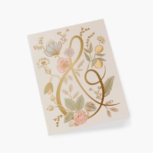 Alternative view of Colette Wedding Card - Single Card