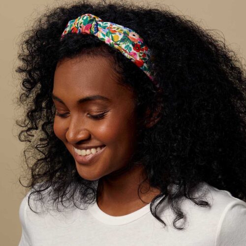 Alternative view of Knotted Headband - Garden Party