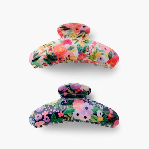 Large Claw Clip Set - Garden Party
