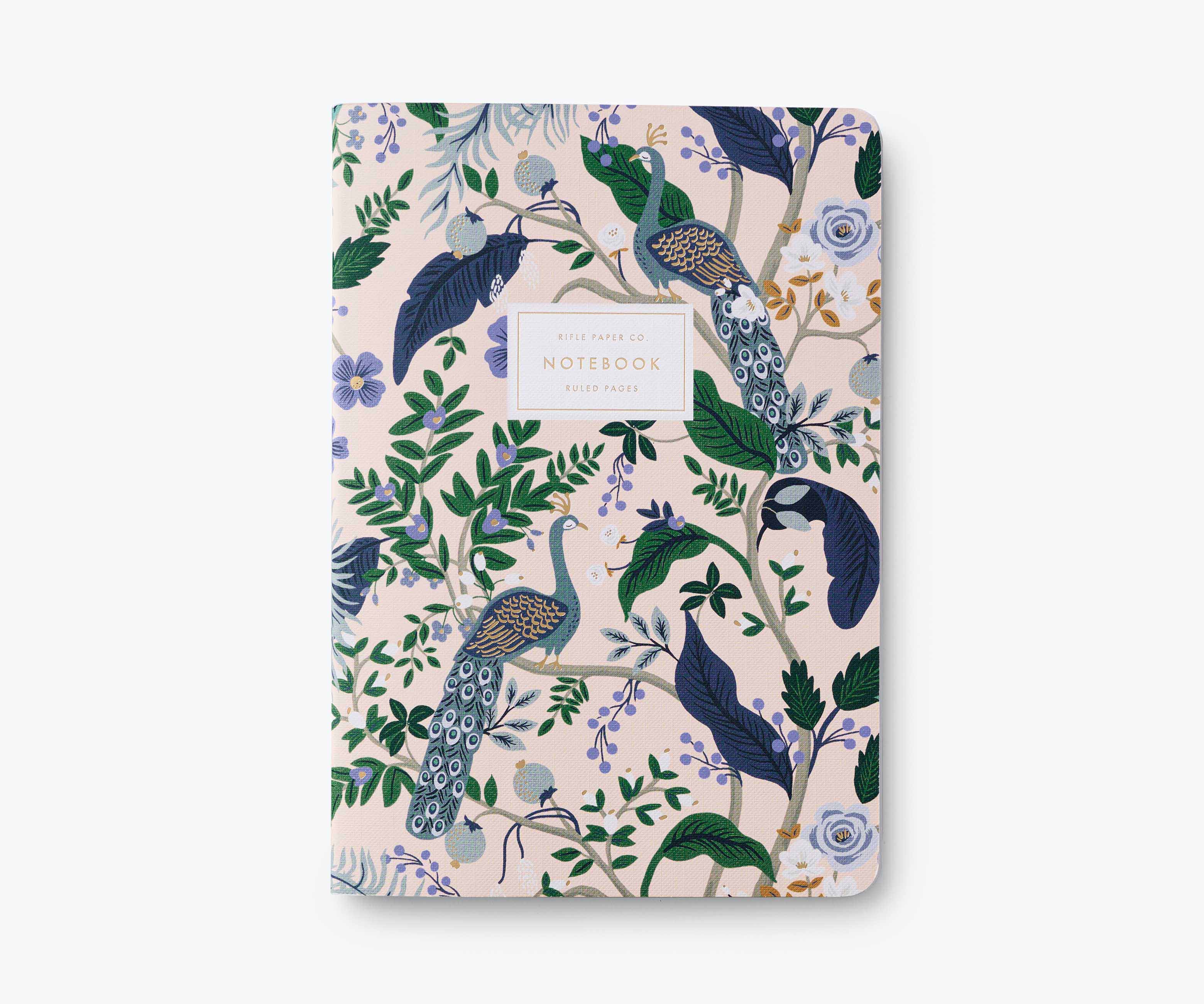 Stitched Notebook Set - Peacock - Image 4