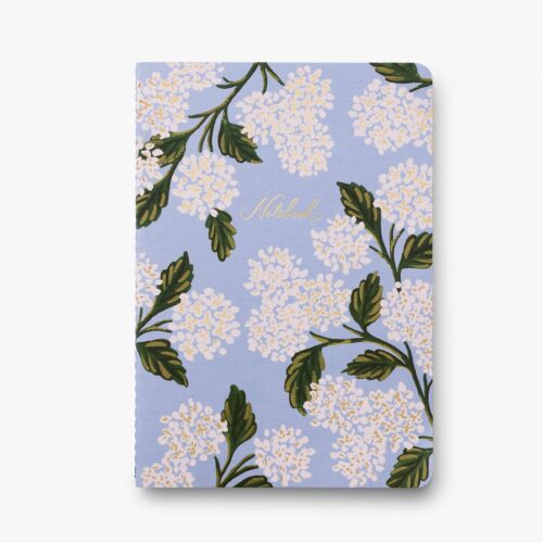 Alternative view of Stitched Notebook Set - Hydrangea