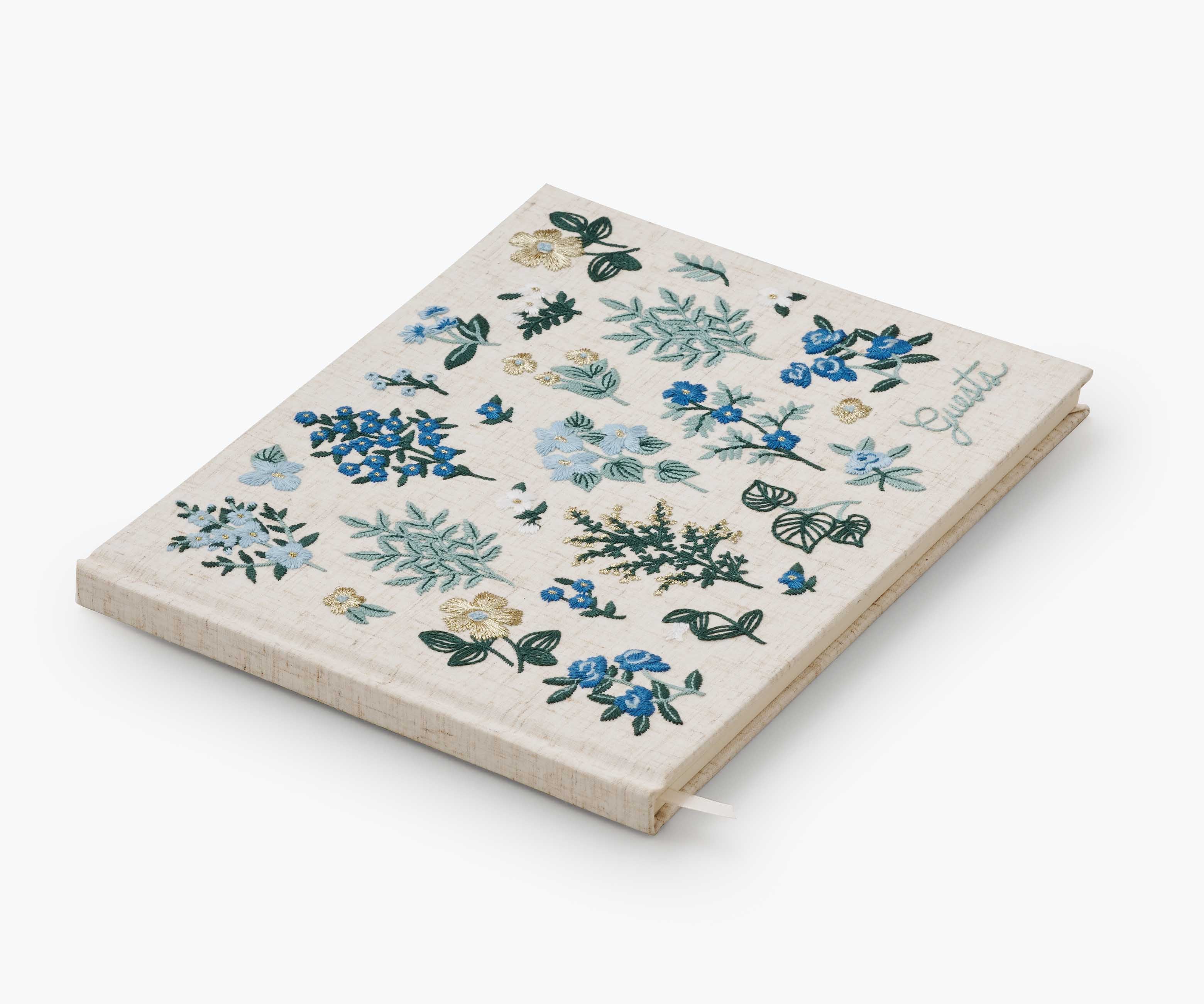 Embroidered Guest Book - Wildwood - Image 4