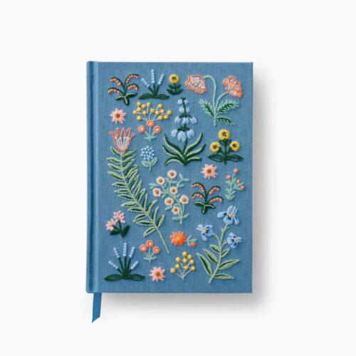 Embroidered Journal - Menagerie Garden