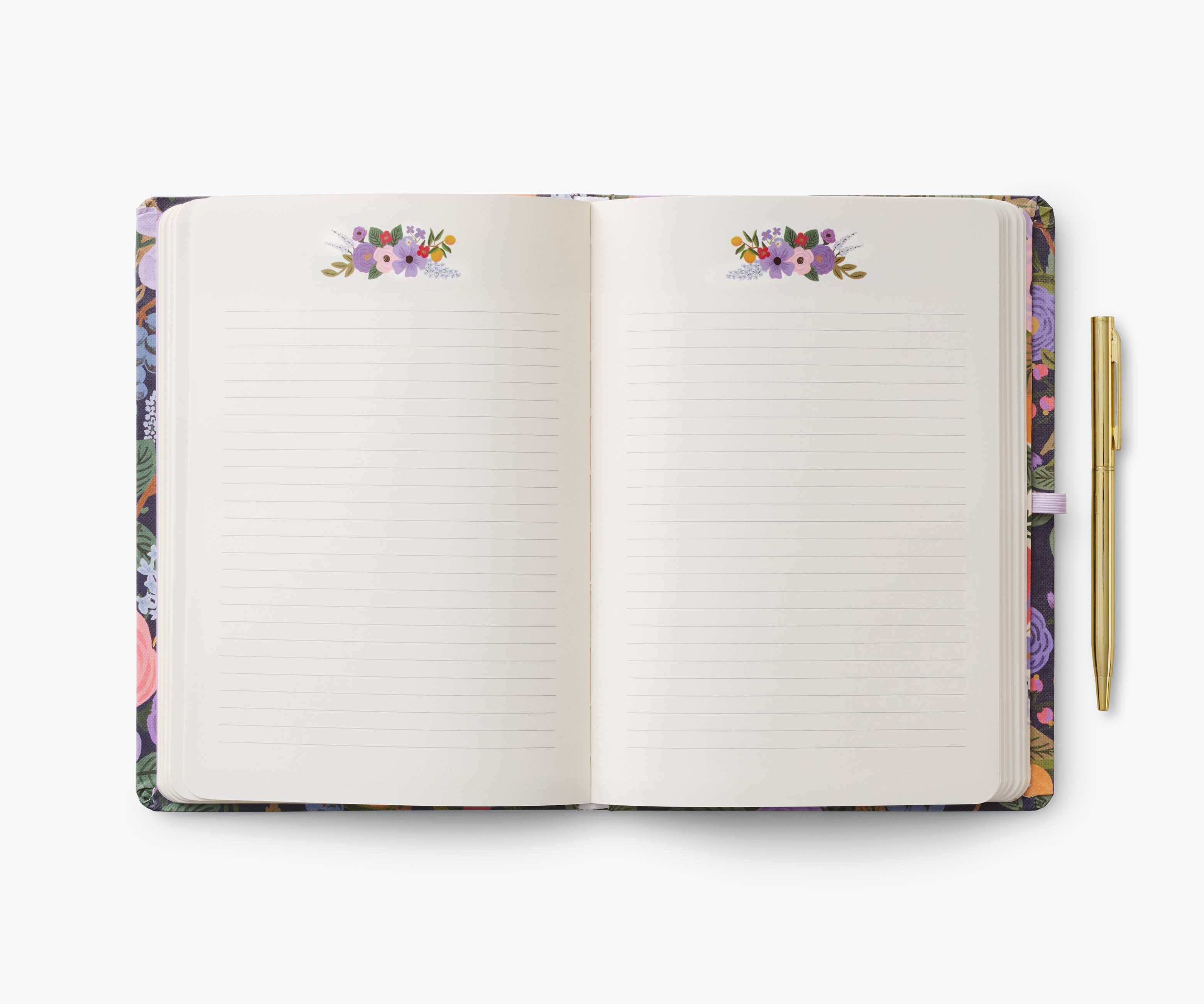 Journal with Pen - Garden Party Violet - Image 4