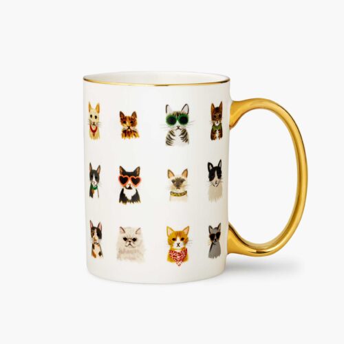Porcelain Mug - Cool Cats