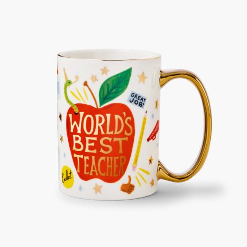 Porcelain Mug - World's Best Teacher