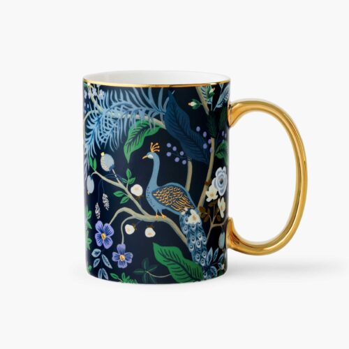 Porcelain Mug - Peacock
